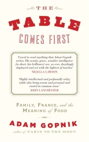 The Table Comes First