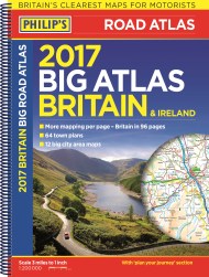 Philip’s Big Road Atlas Britain and Ireland 2017