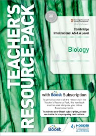 Cambridge International AS & A Level Biology Teacher’s Resource Pack with Boost Subscription