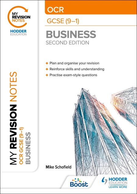 My Revision Notes: OCR GCSE (9-1) Business Second Edition Boost eBook