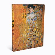 Klimt’s 100th Anniversary – Portrait of Adele Ultra Unlined Hardcover Journal (Elastic Band Closure)