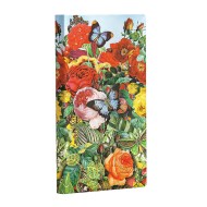 Butterfly Garden Slim Lined Hardcover Journal