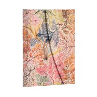 Anemone Midi Lined Hardcover Journal (Wrap Closure)