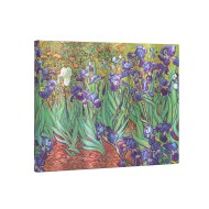 Van Gogh’s Irises Unlined Guest Book