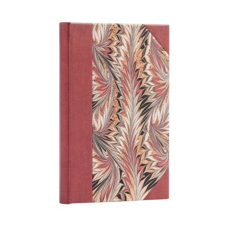 Rubedo (Cockerell Marbled Paper) Mini Lined Hardcover Journal