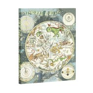 Celestial Planisphere Ultra Lined Softcover Flexi Journal