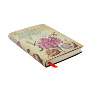 Pink Carnation (Mira Botanica) Mini Lined Softcover Flexi Journal (Elastic Band Closure)