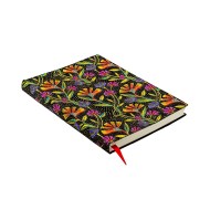 Wild Flowers (Playful Creations) Midi Dot-Grid Softcover Flexi Journal (Elastic Band Closure)
