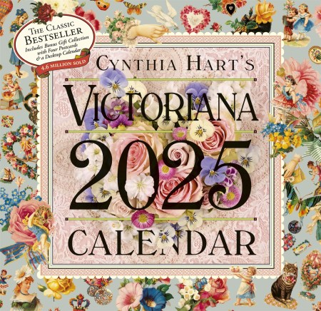Cynthia Hart’s Victoriana Wall Calendar 2025