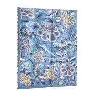 Blue Willow (Celebrate Hanfu) Ultra Unlined Hardcover Journal (Wrap Closure)