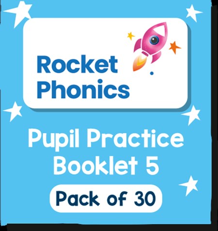 Reading Planet Rocket Phonics – Pupil Practice Booklet 5 – Pack of 30