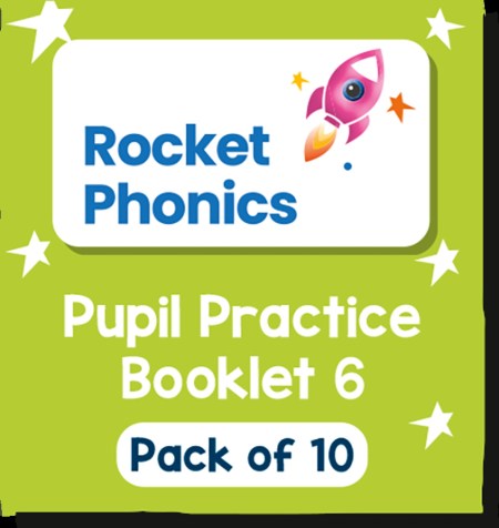 Reading Planet Rocket Phonics – Pupil Practice Booklet 6 – Pack of 10