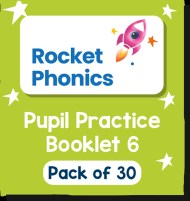 Reading Planet Rocket Phonics – Pupil Practice Booklet 6 – Pack of 30