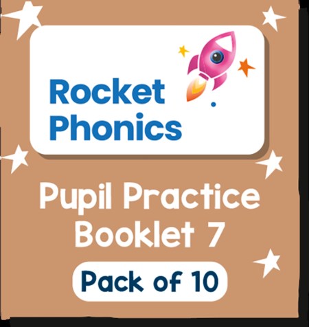 Reading Planet Rocket Phonics – Pupil Practice Booklet 7 – Pack of 10