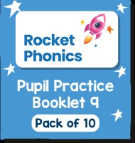 Reading Planet Rocket Phonics – Pupil Practice Booklet 9 – Pack of 10