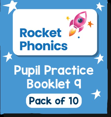 Reading Planet Rocket Phonics – Pupil Practice Booklet 9 – Pack of 10