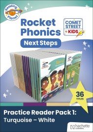 Rocket Phonics Next Steps: Practice Reader Pack 1 (Comet Street Kids: Turquoise – White)