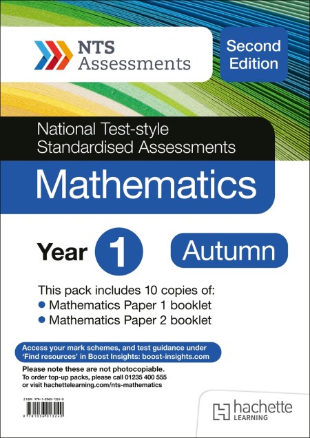 NTS Mathematics (Second Edition) Year 1, Autumn PK10 (National Test-style Standardised Assessments)