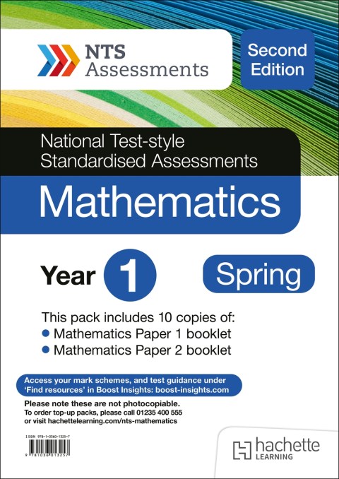 NTS Mathematics (Second Edition) Year 1, Spring PK10 (National Test-style Standardised Assessments)