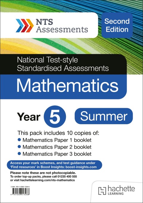 NTS Mathematics (Second Edition) Year 5, Summer PK10 (National Test-style Standardised Assessments)