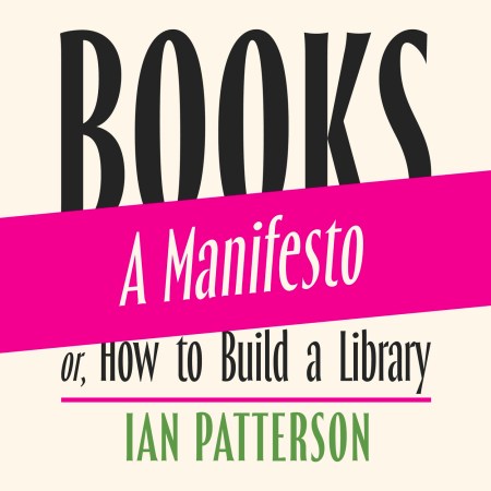 Books – A Manifesto