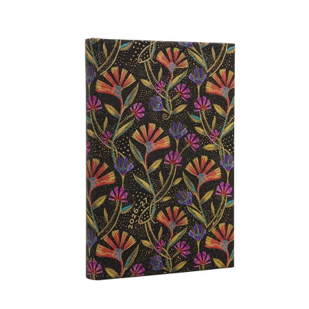 2027 Wild Flowers (Playful Creations) Mini 18-Month Hardcover Dayplanner (Elastic Band Closure) Horizontal