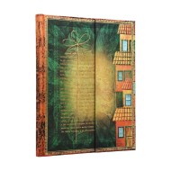 Garcia Marquez, One Hundred Years of Solitude (Embellished Manuscripts Collection) Ultra Unlined Hardcover Journal (Elastic Band Closure)