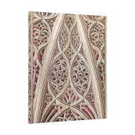 Vault of the Milan Cathedral (Burgundy) (Duomo di Milano) Ultra Unlined Softcover Journal (Elastic Band)