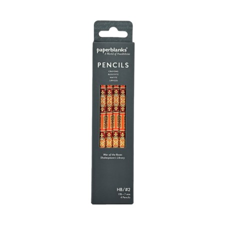 War of the Roses (Shakespeare’s Library) Pencil (4 Pack)