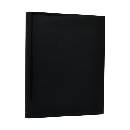 2027 Black Edition Bold Ultra 12-Month Softcover Dayplanner (Elastic Band Closure) Daily