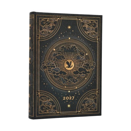 2027 Shadows of Navarre (Fourth Wing) Midi Hardcover 12-Month Dayplanner (Elastic Band Closure)