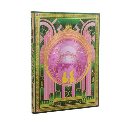 2027 The Magic of Wicked (Wicked Collection) Ultra 12-Month Hardcover Dayplanner (Elastic Band Closure) Horizontal