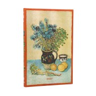 2027 Van Gogh’s Still Life Maxi 12-Month Hardcover Dayplanner (Elastic Band Closure) Vertical