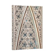 2027 Vault of the Milan Cathedral (Duomo di Milano) Midi 12-Month Hardcover Dayplanner (Wrap Closure) Verso