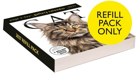 Cat Page-A-Day® Gallery Calendar Refill Pack 2027