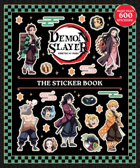 Demon Slayer: Kimetsu no Yaiba: The Sticker Book	More Than 600