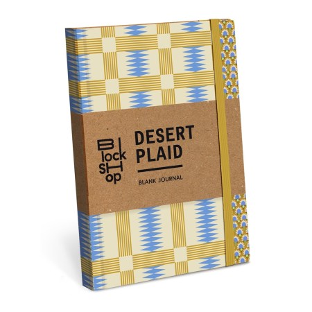 From the Block Shop Studio: Desert Plaid Journal