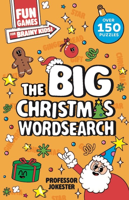 Fun Games for Brainy Kids: The Big Christmas Wordsearch