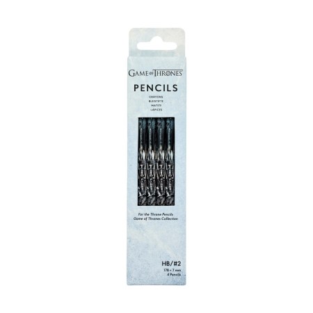 For the Throne (Game of Thrones Collection) 4 Pack Pencils