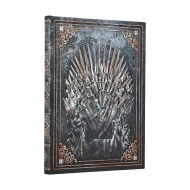 For the Throne (Game of Thrones Collection) Midi Lined Hardcover Journal (Elastic Band Closure)